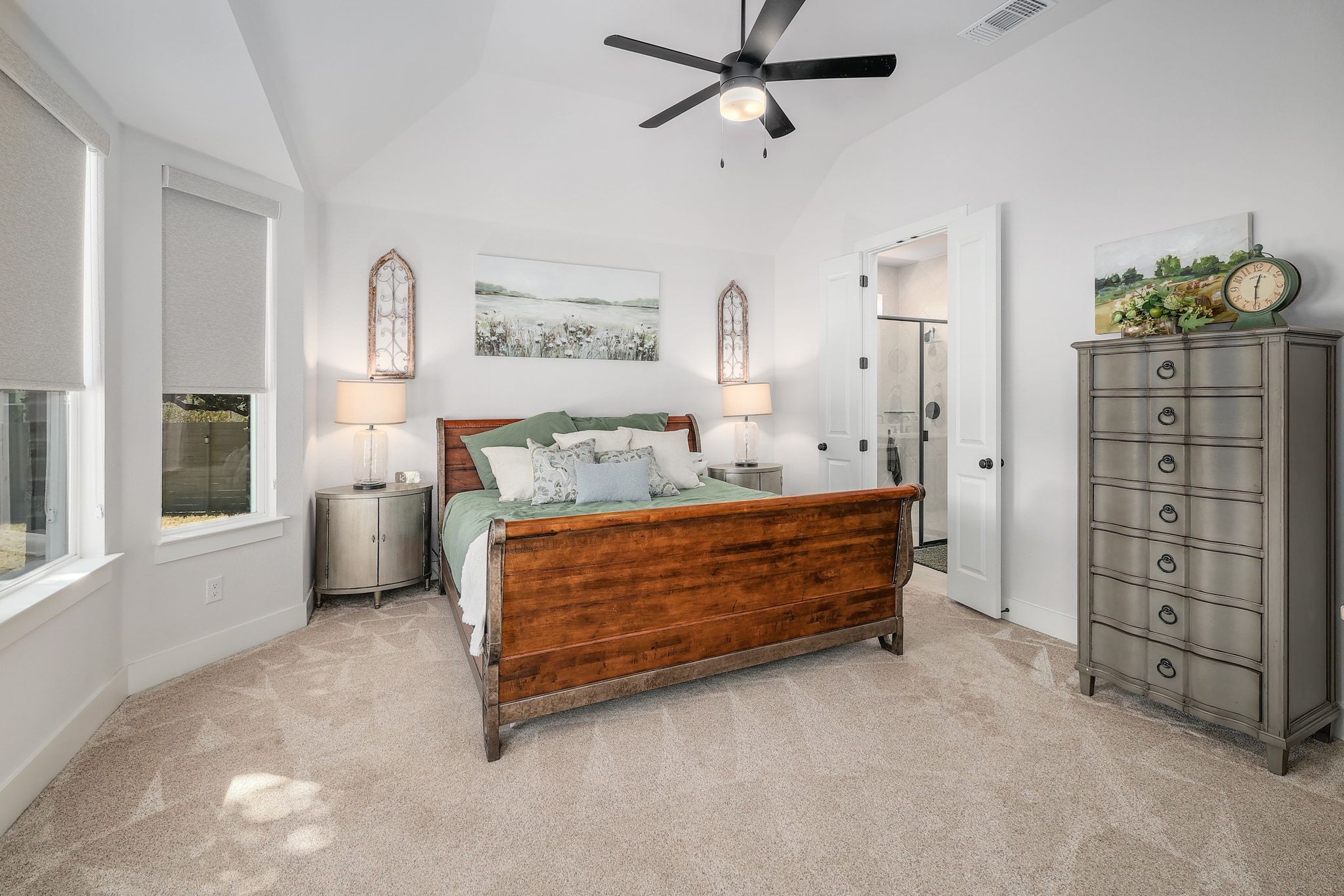 1304 Highcrest Georgetown, TX 78628 - Photo 14 of 32 a bedroom with furniture and a window