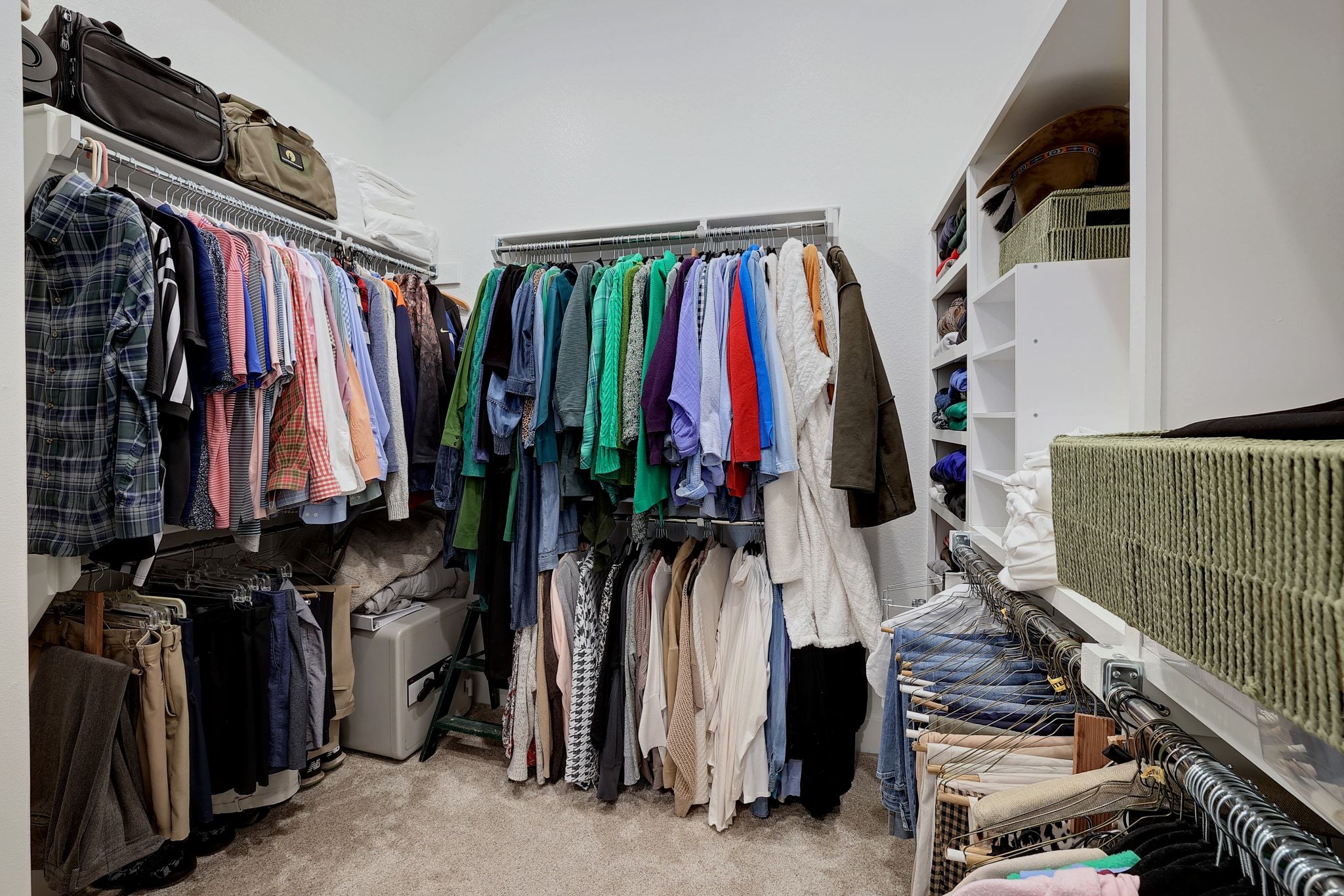 1304 Highcrest Georgetown, TX 78628 - Photo 18 of 32 a view of walk in closet with clothes and shoes