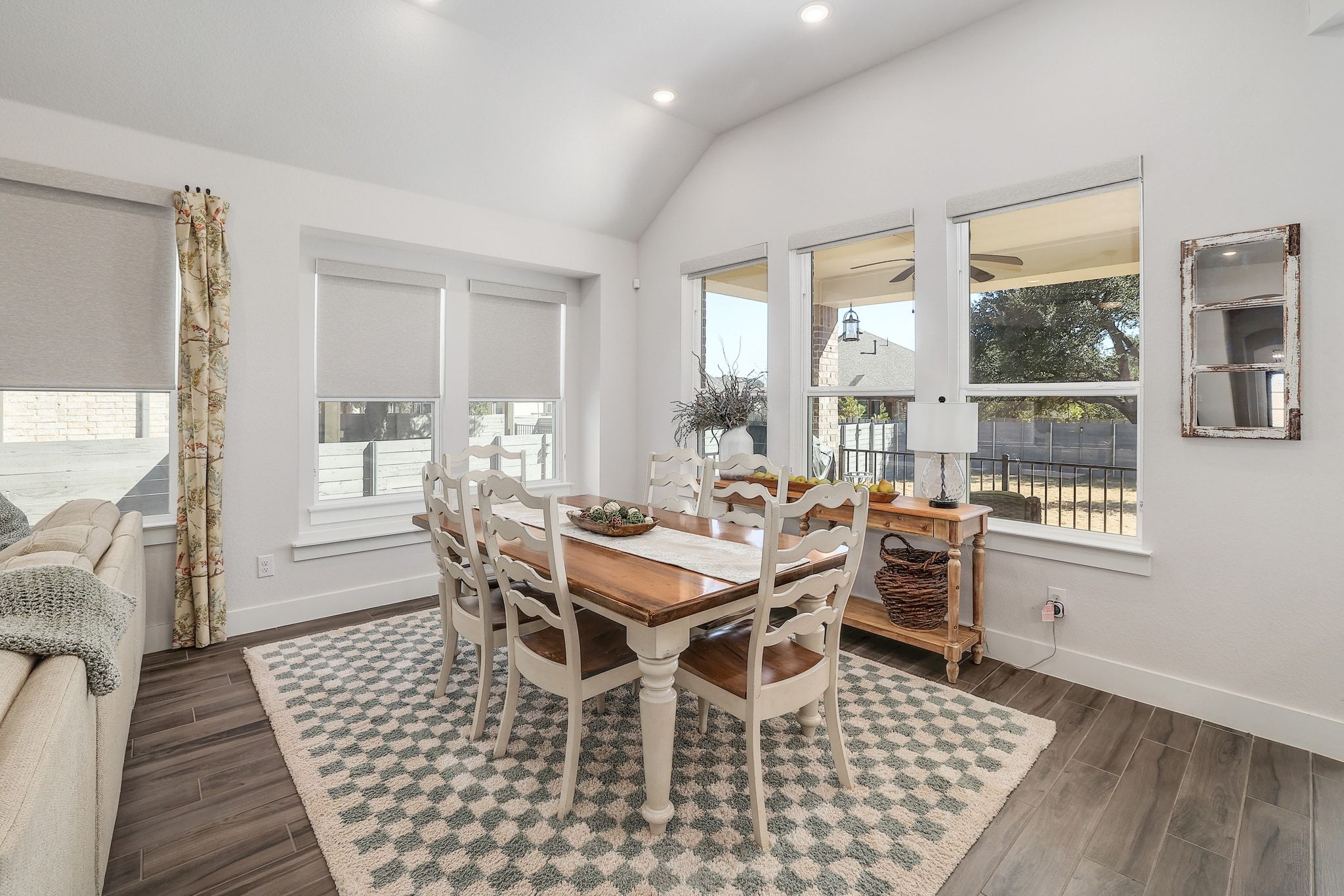 1304 Highcrest Georgetown, TX 78628 - Photo 8 of 32 a view of a dining room with furniture wooden floor and a rug