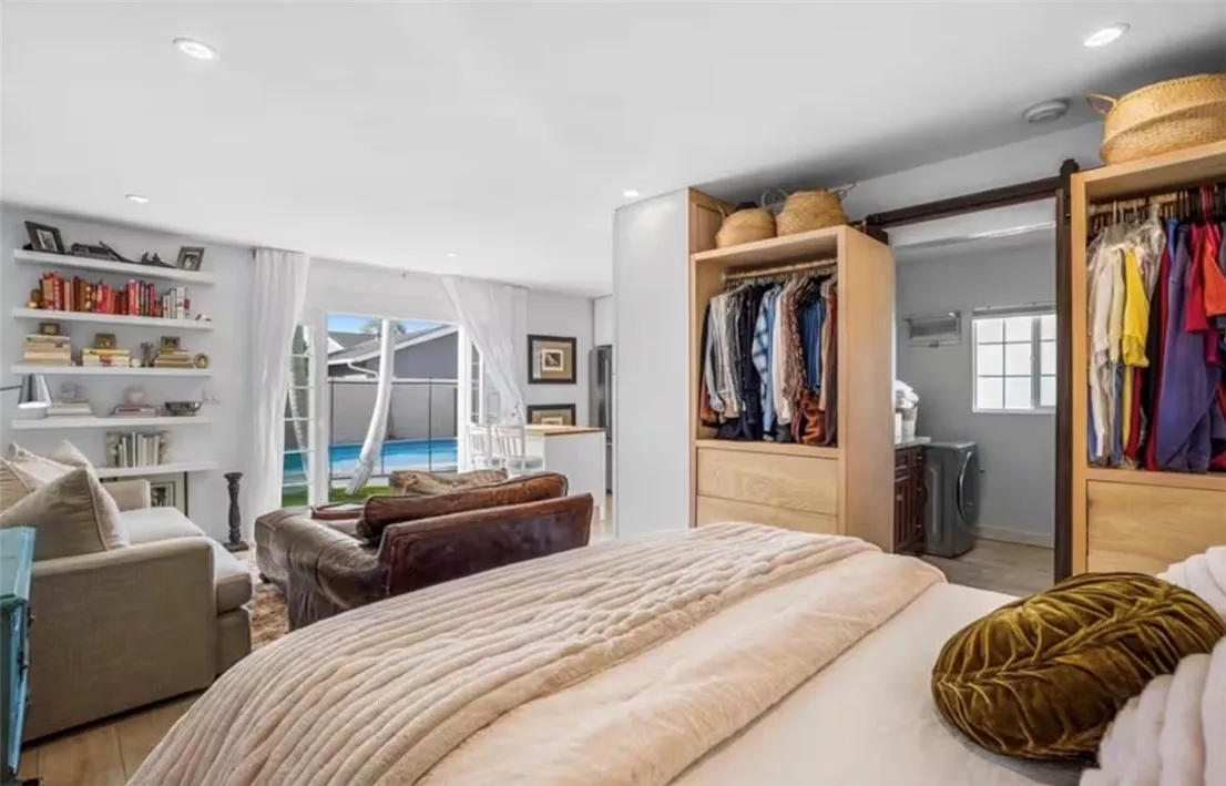 1550 West Palais Road Anaheim, CA 92802 - Photo 4 of 8 a bedroom with furniture and a closet