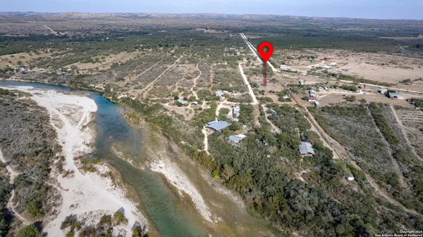 a view of a lake from a yard