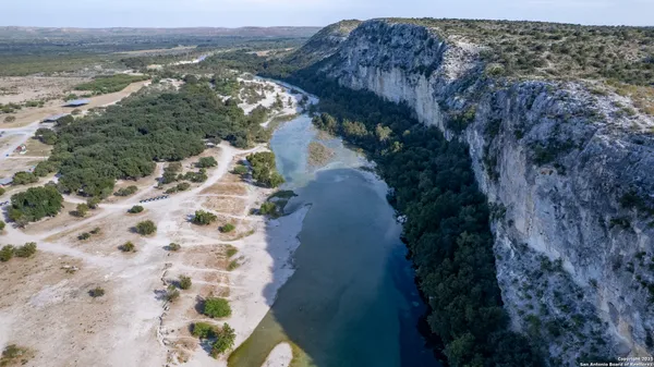 a view of city and ocean