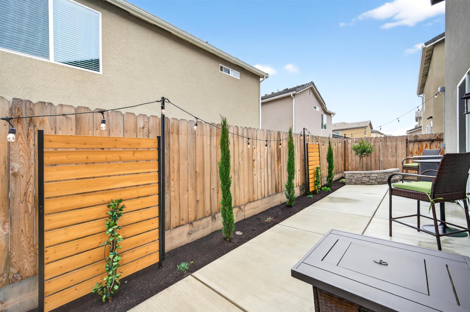 317 Talus Way South Madera, CA 93636 - Photo 52 of 61 a view of a balcony with wooden floor and iron fence