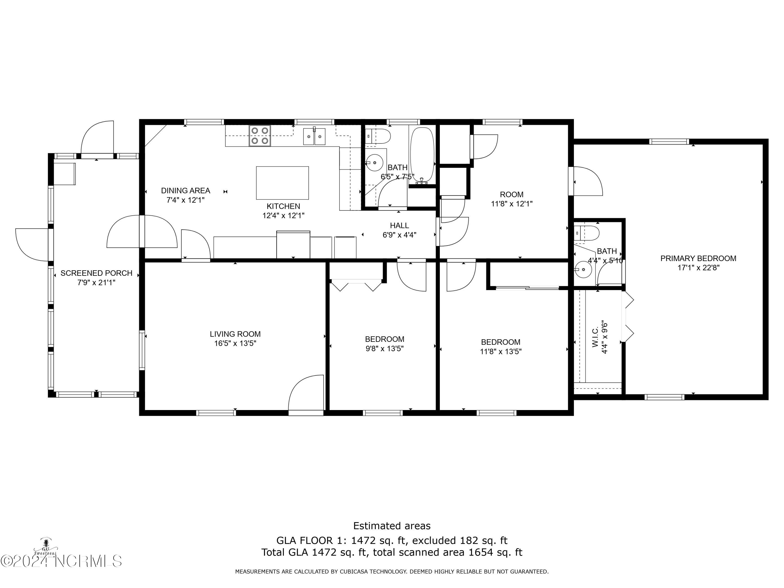 2291 Calloway Road Raeford, NC 28376 - Photo 37 of 37 1-Floorplan #1