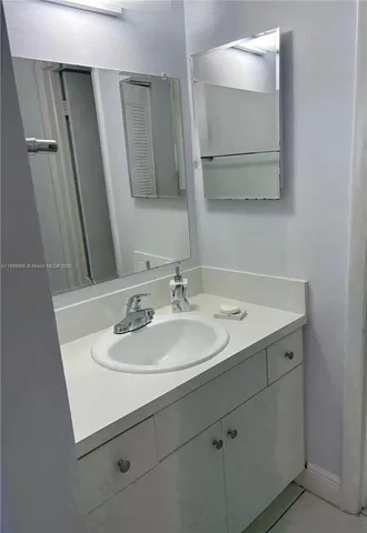 a view of a small space