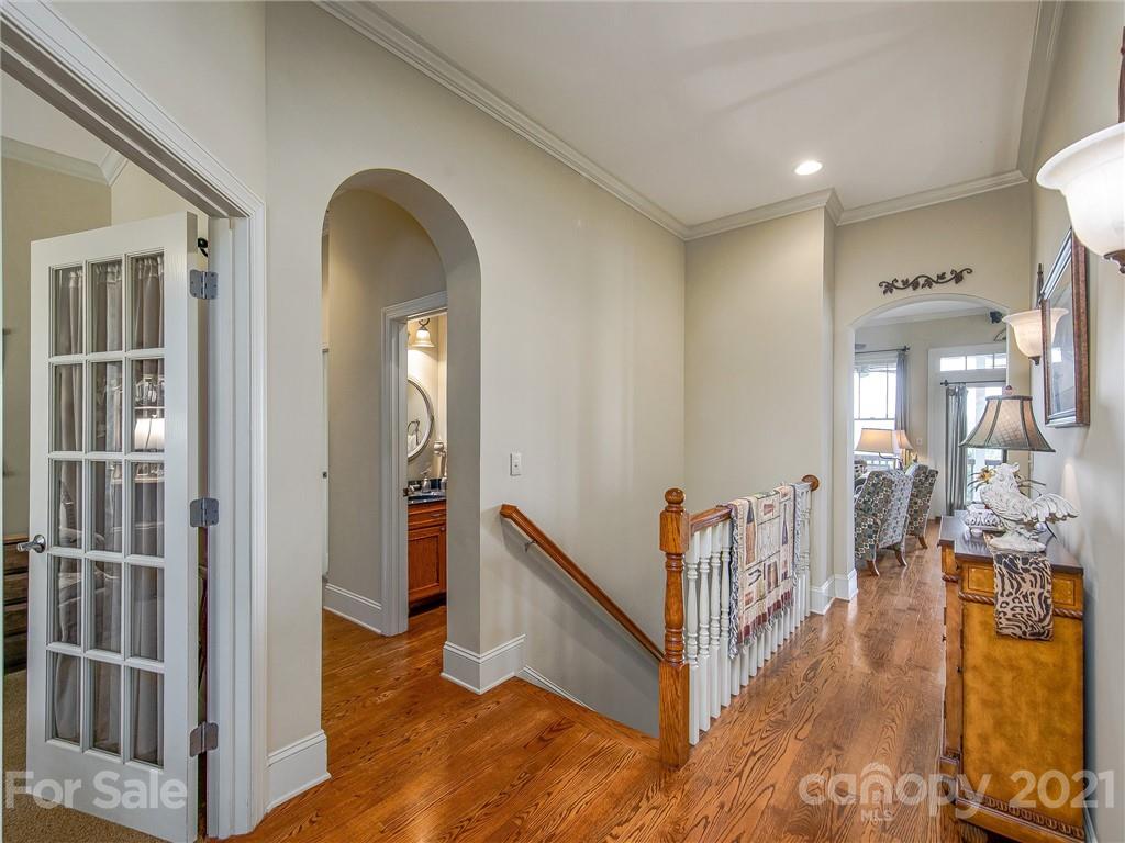 3043 John Watson Road Rutherfordton, NC 28139 - Photo 12 of 48 a view of living room and hallway with wooden floor