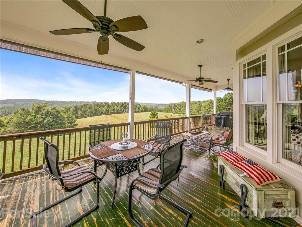 3043 John Watson Road Rutherfordton, NC 28139 - Photo 19 of 48 a view of a balcony with couch