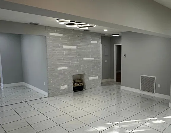 a view of empty room