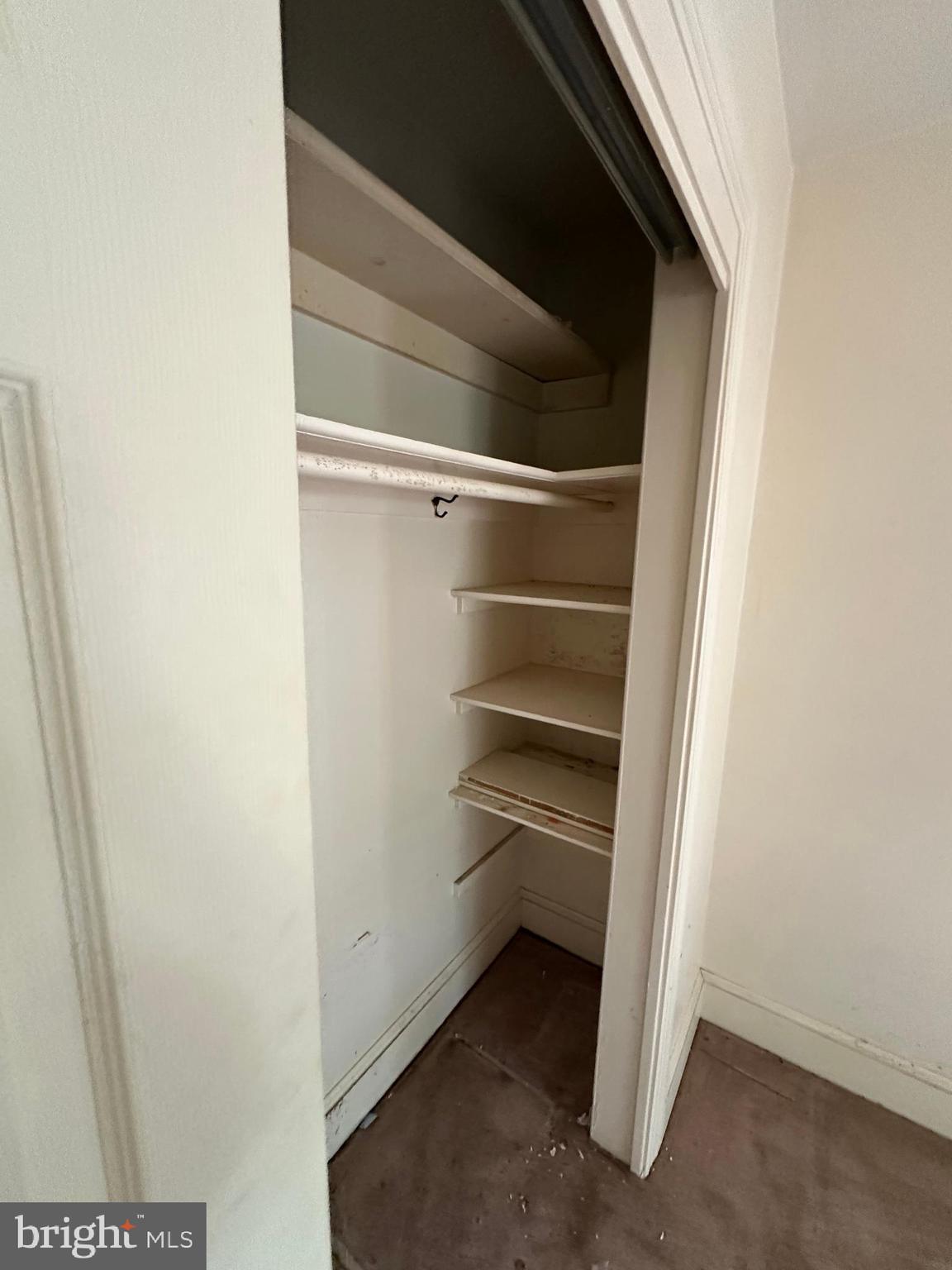 2324 Oldfield Point Road Elkton, MD 21921 - Photo 18 of 40 a view of walk in closet with empty racks