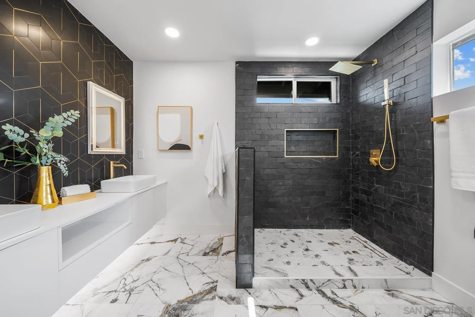 3523 Chauncey Road Oceanside, CA 92056 - Photo 23 of 34 a bathroom with a tub shower and sink