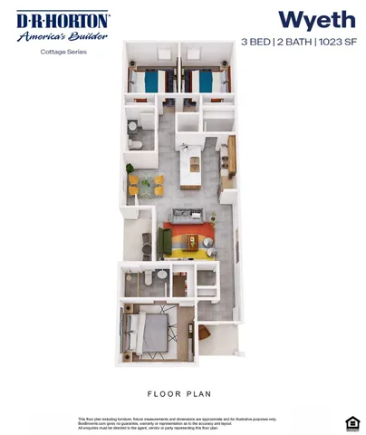 a picture of a floor plan