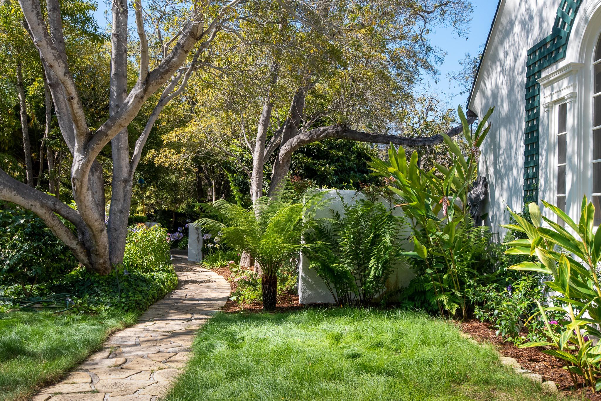 62 Humphrey Road Montecito, CA 93108 - Photo 2 of 24 Front Entry Garden