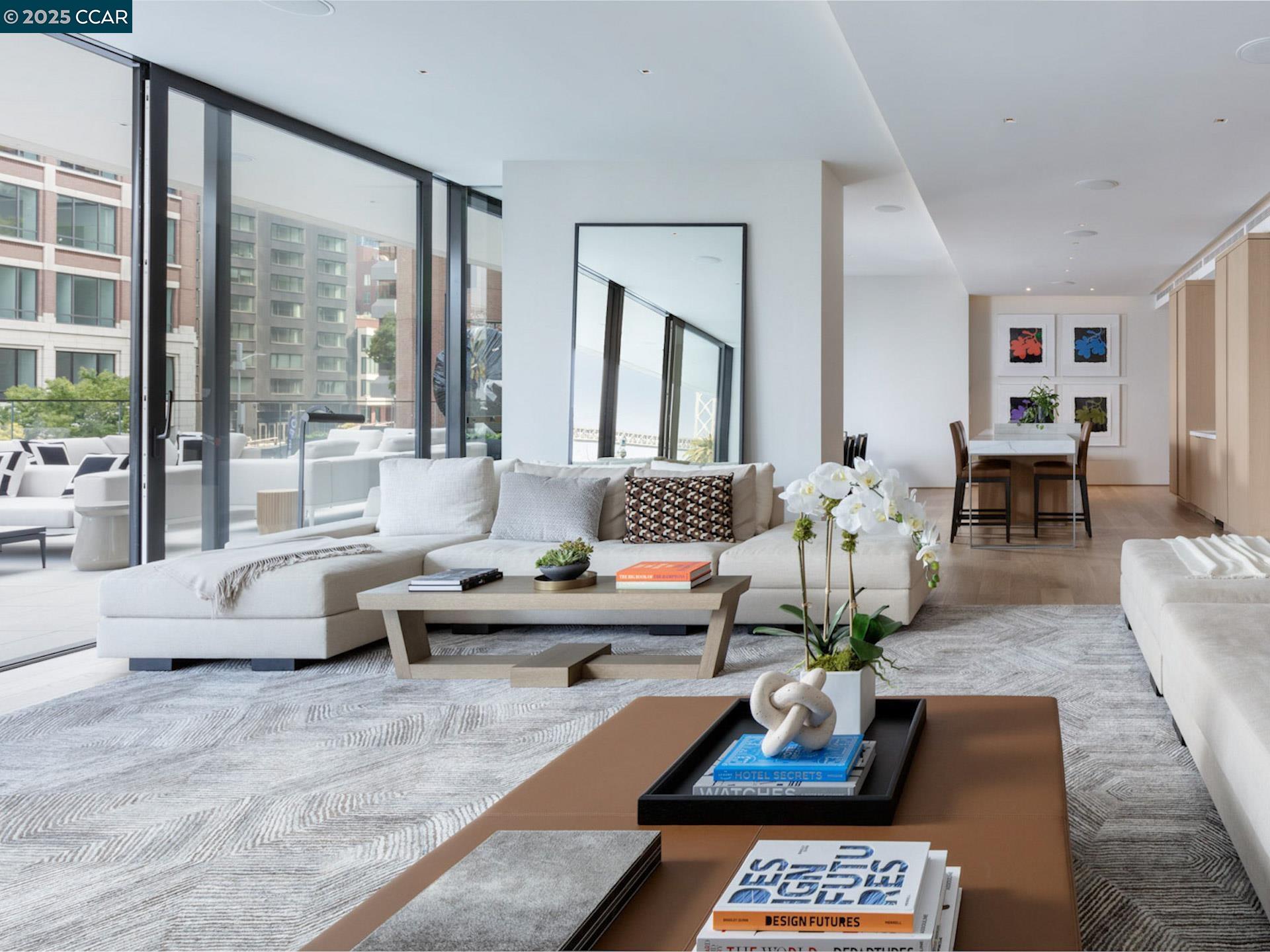 1 Steuart Street, Unit 1103 San Francisco, CA 94105 - Photo 19 of 31 a living room with furniture and a large window