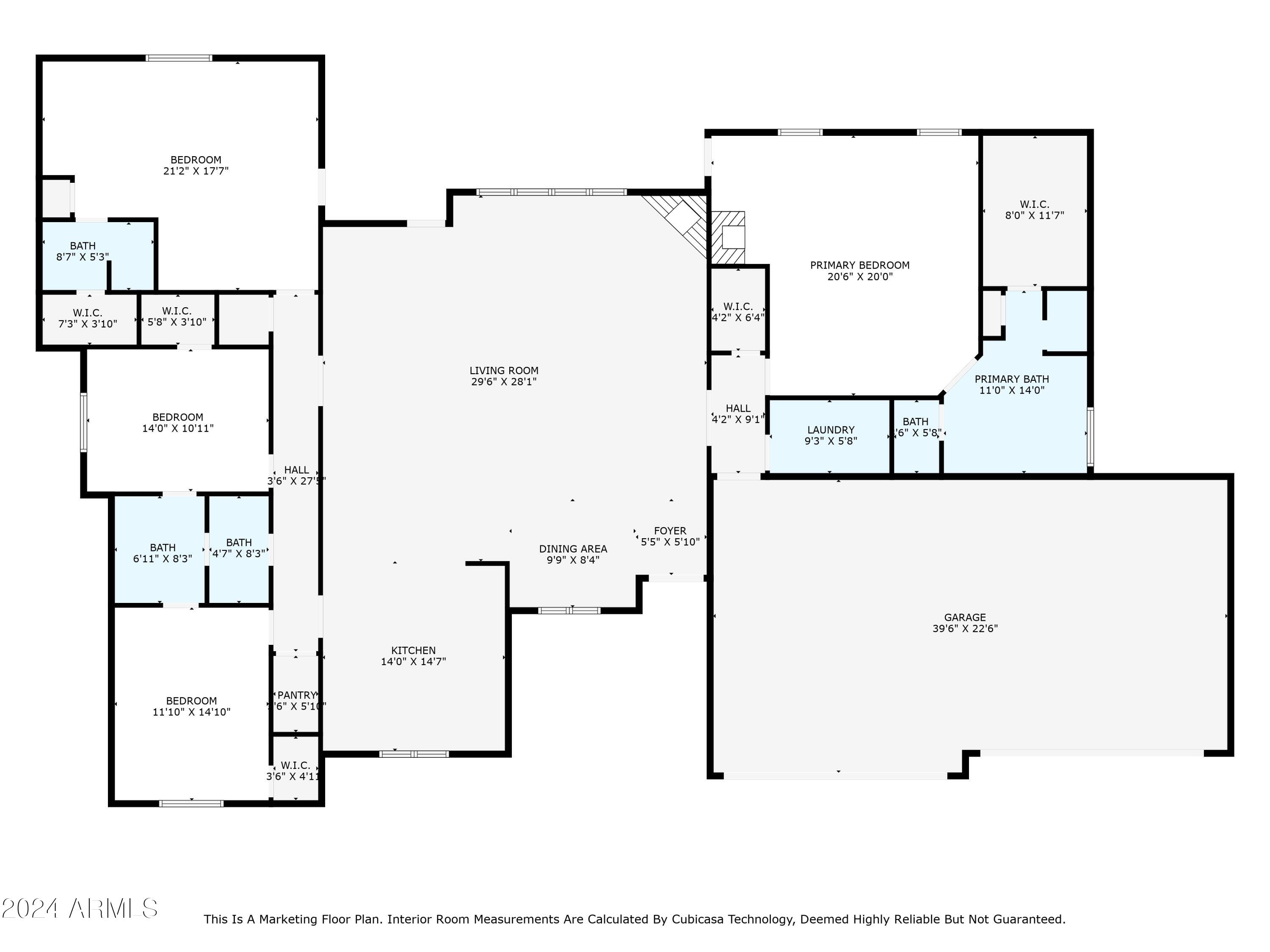 2318 East Carlise Road Phoenix, AZ 85086 - Photo 52 of 52 Floorplan
