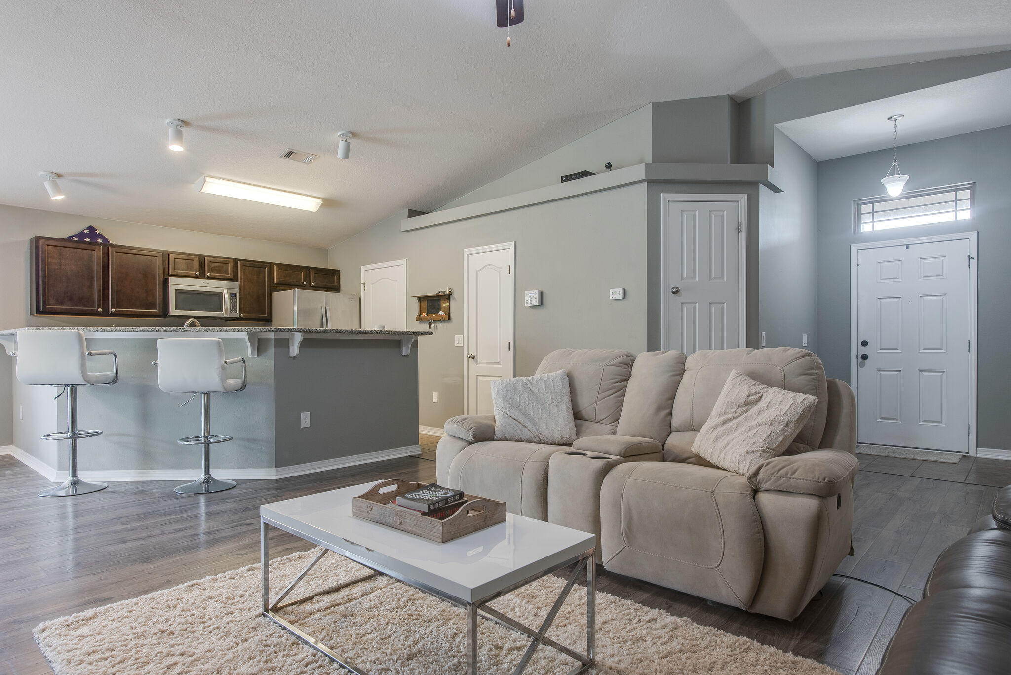 2362 Duncan Ridge Drive Navarre, FL 32566 - Photo 11 of 28 a living room with furniture and kitchen view