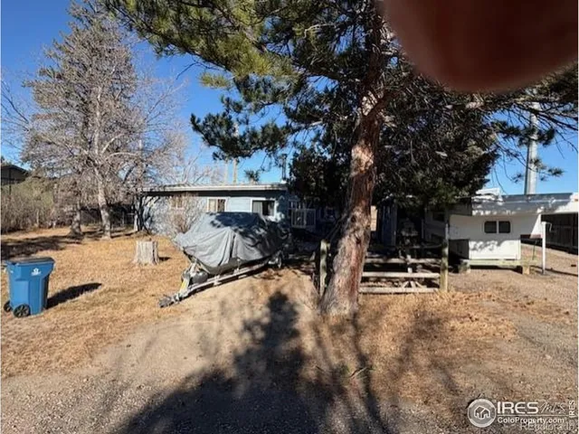 a view of outdoor space with seating