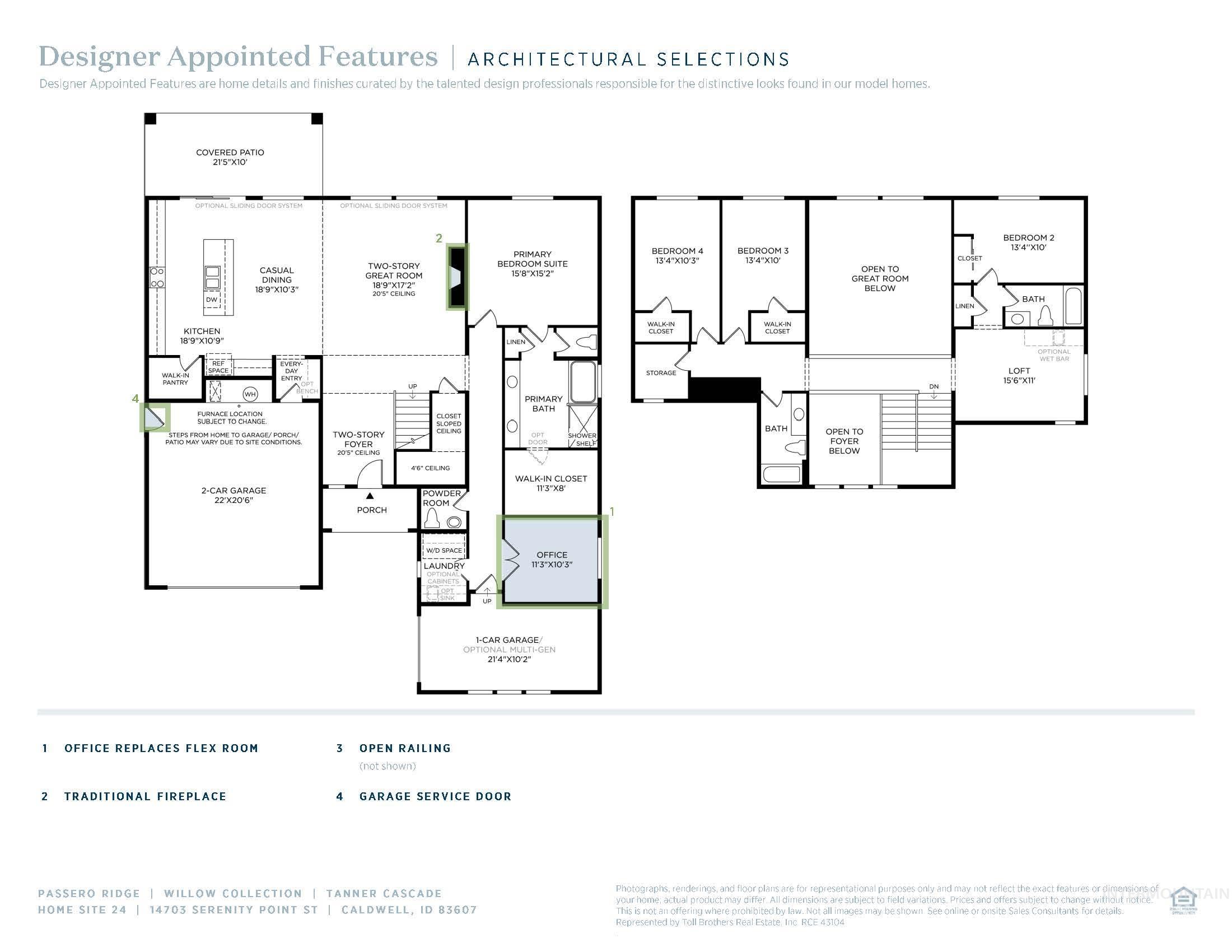 14703 Serenity Pt Street Caldwell, ID 83607 - Photo 45 of 45 View of property floor plan
