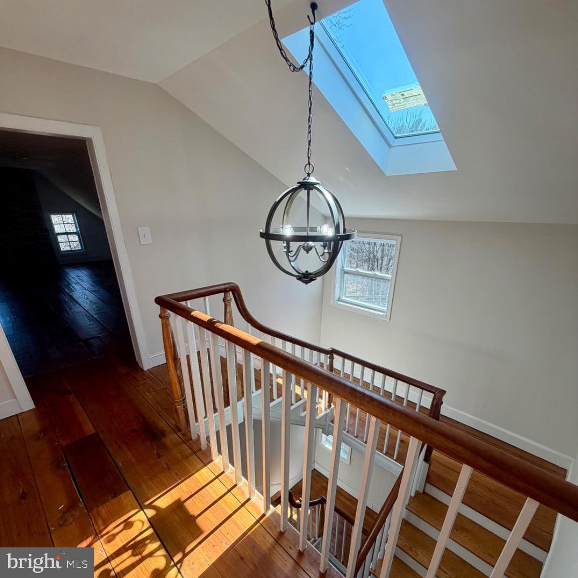 17700 Barnesville Road Dickerson, MD 20842 - Photo 20 of 20 Bright and airy staircase with skylight charm.