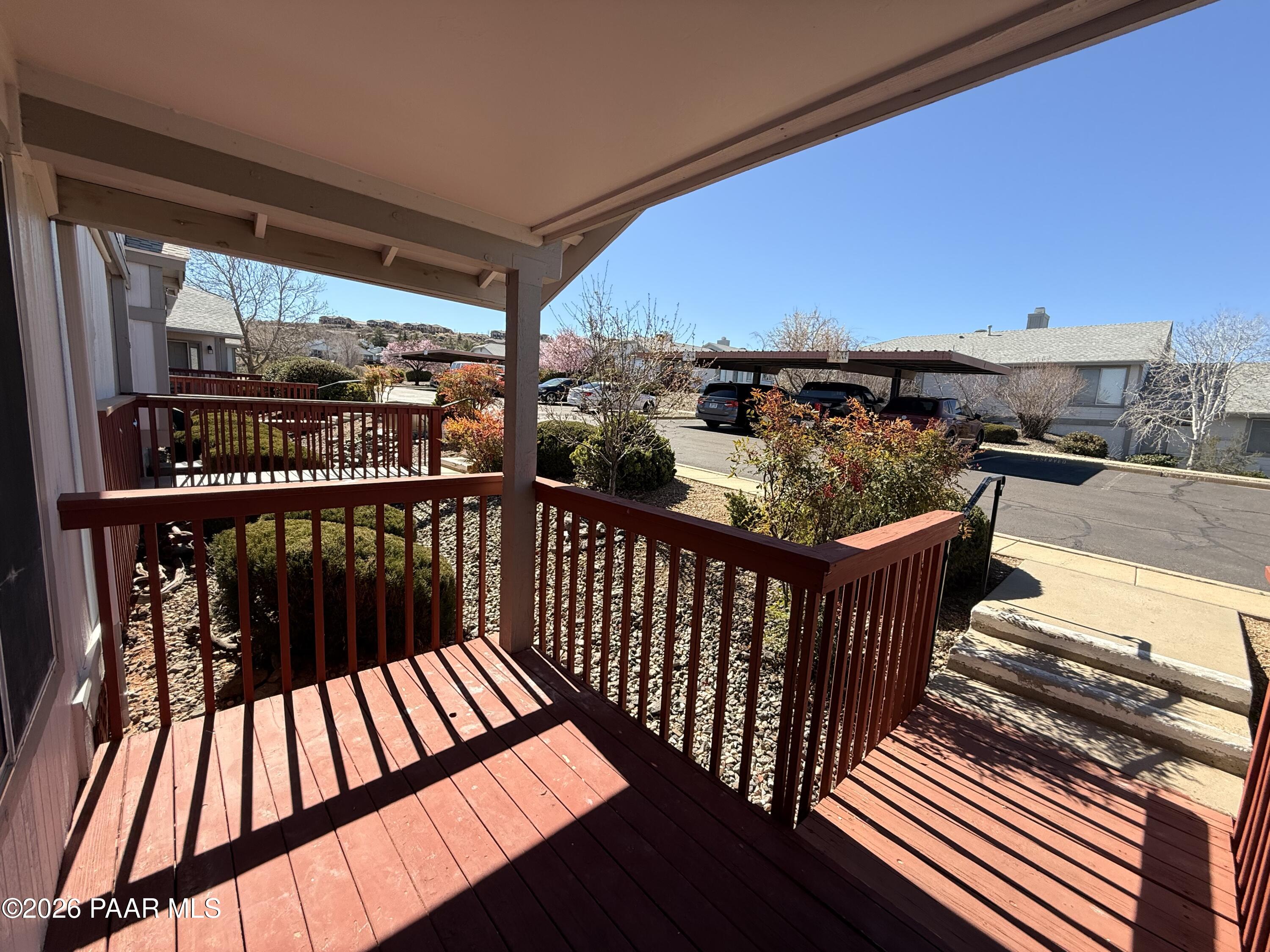 3059 Smokey Road, Unit 21E Prescott, AZ 86301 - Photo 29 of 37 Front covered Porch