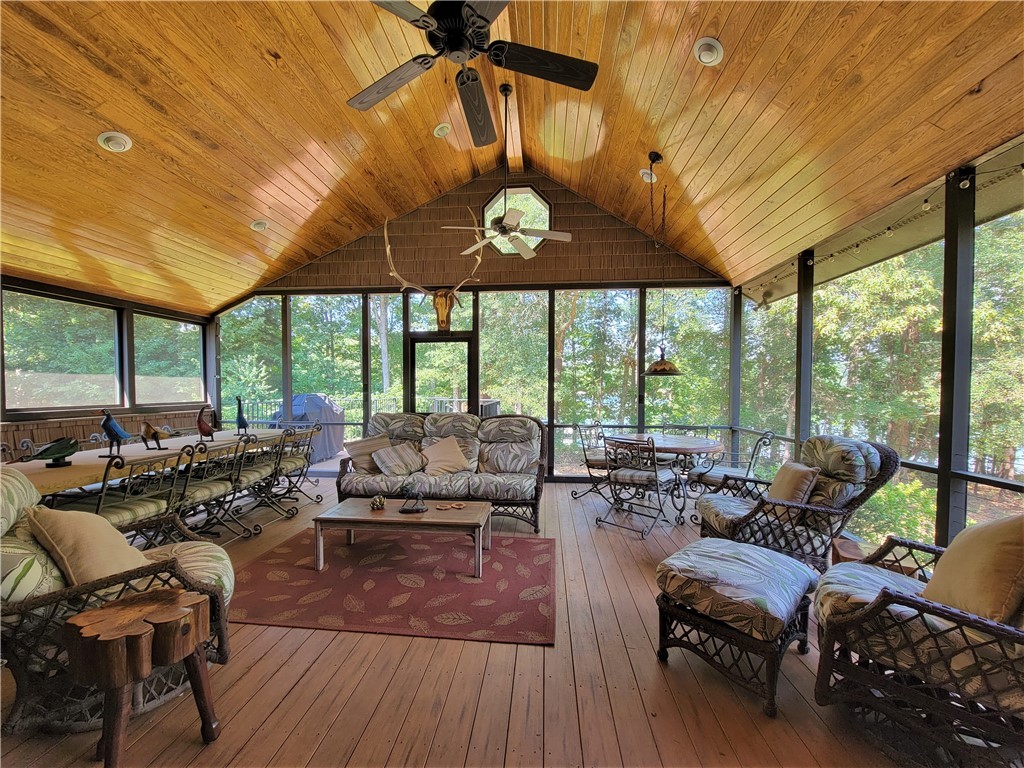 525 Broyles Point Road Townville, SC 29689 - Photo 19 of 48 Screened Porch