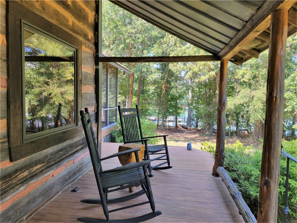 525 Broyles Point Road Townville, SC 29689 - Photo 7 of 48 Back Porch