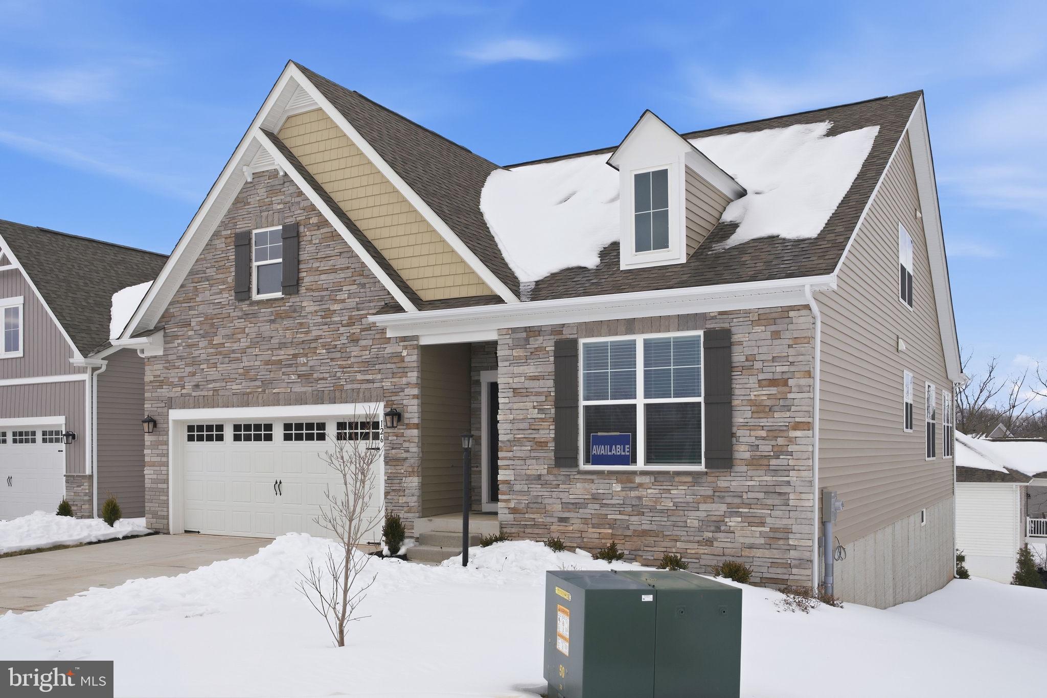126 Bridge Valley Road Gettysburg, PA 17325 - Photo 36 of 36 a front view of a house with large windows