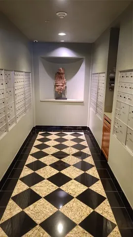 a view of a room with window