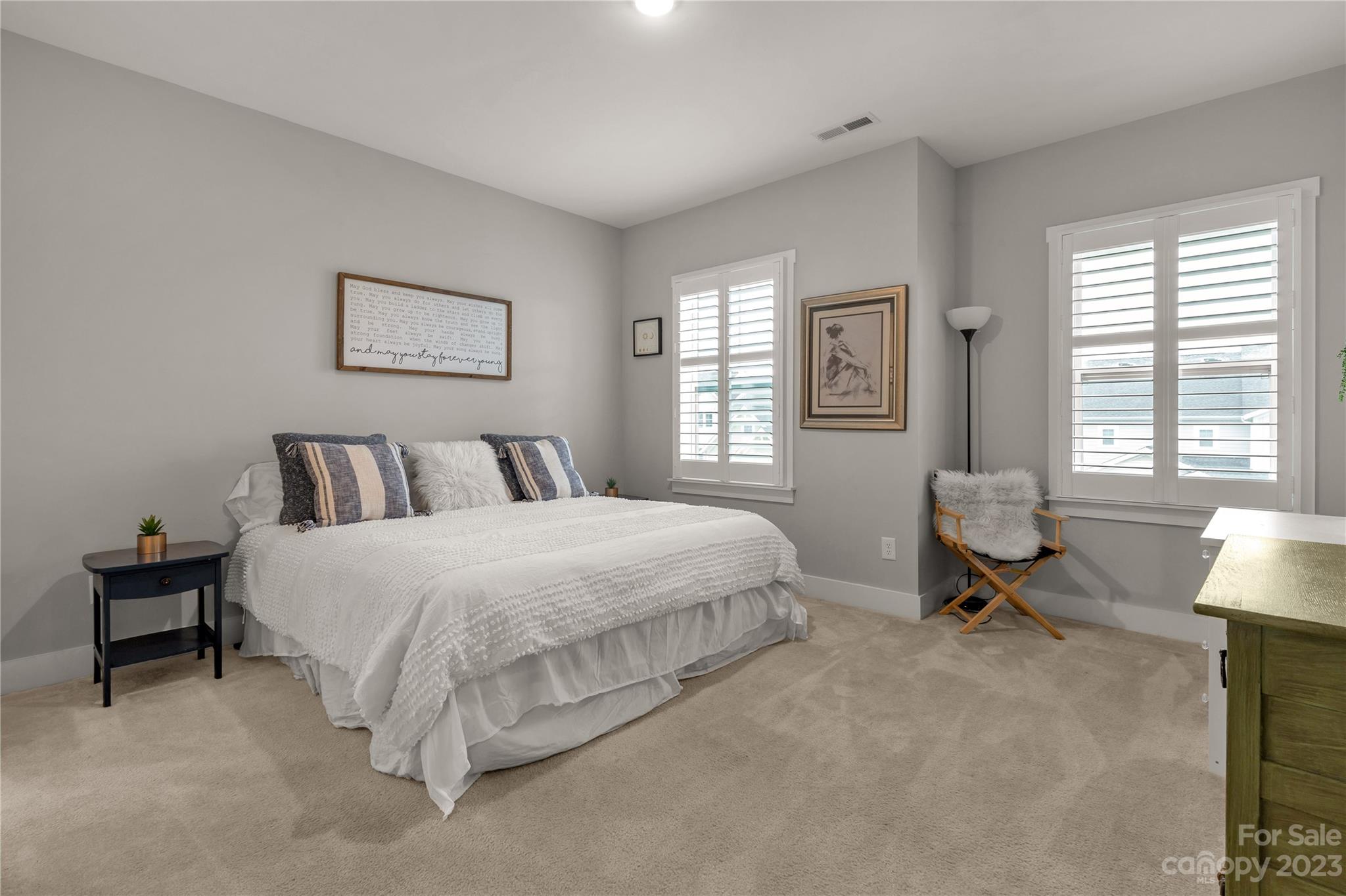 844 Bee Balm Trail Fort Mill, SC 29708 - Photo 30 of 48 a bedroom with a bed and a window