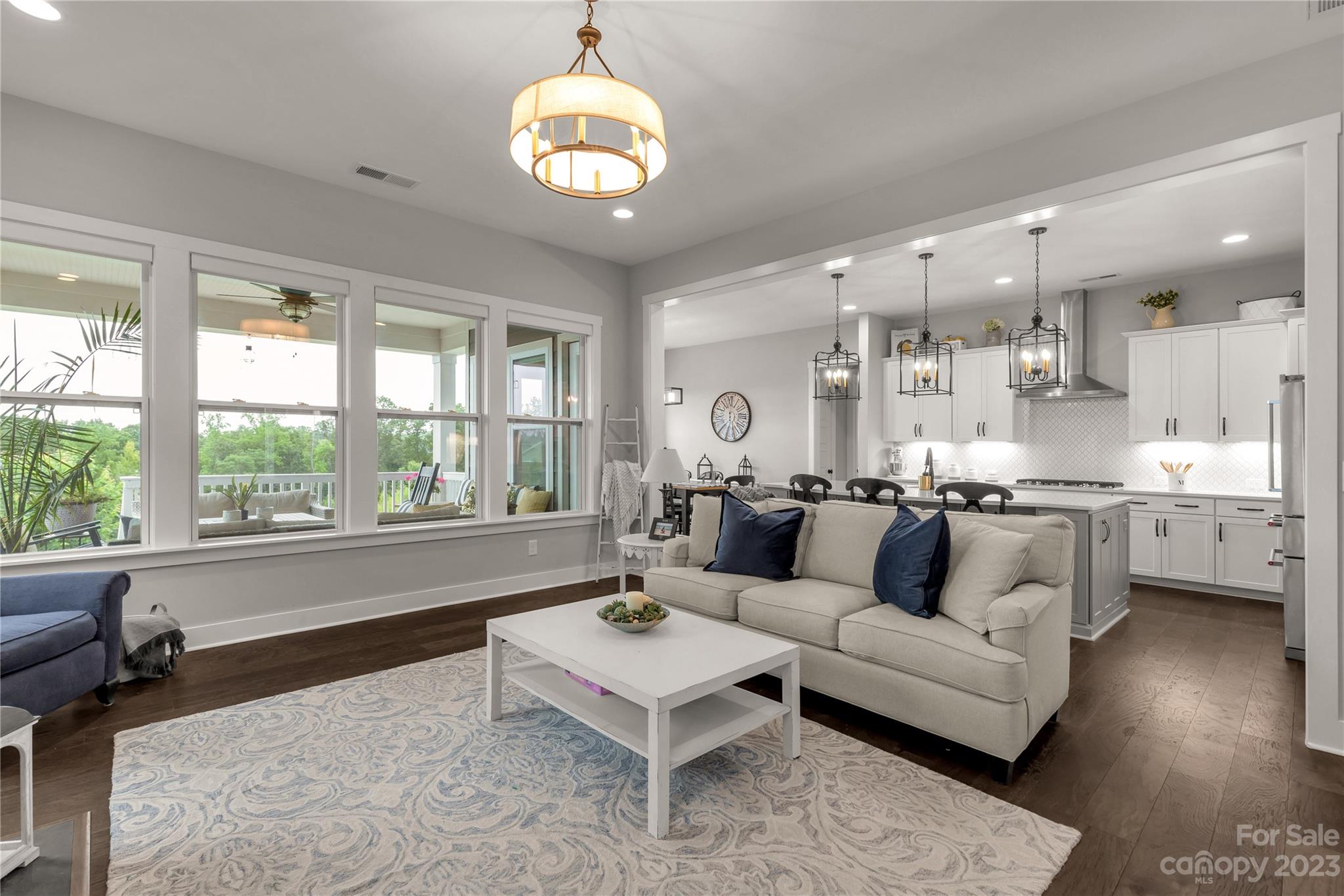 844 Bee Balm Trail Fort Mill, SC 29708 - Photo 7 of 48 a living room with furniture and a large window