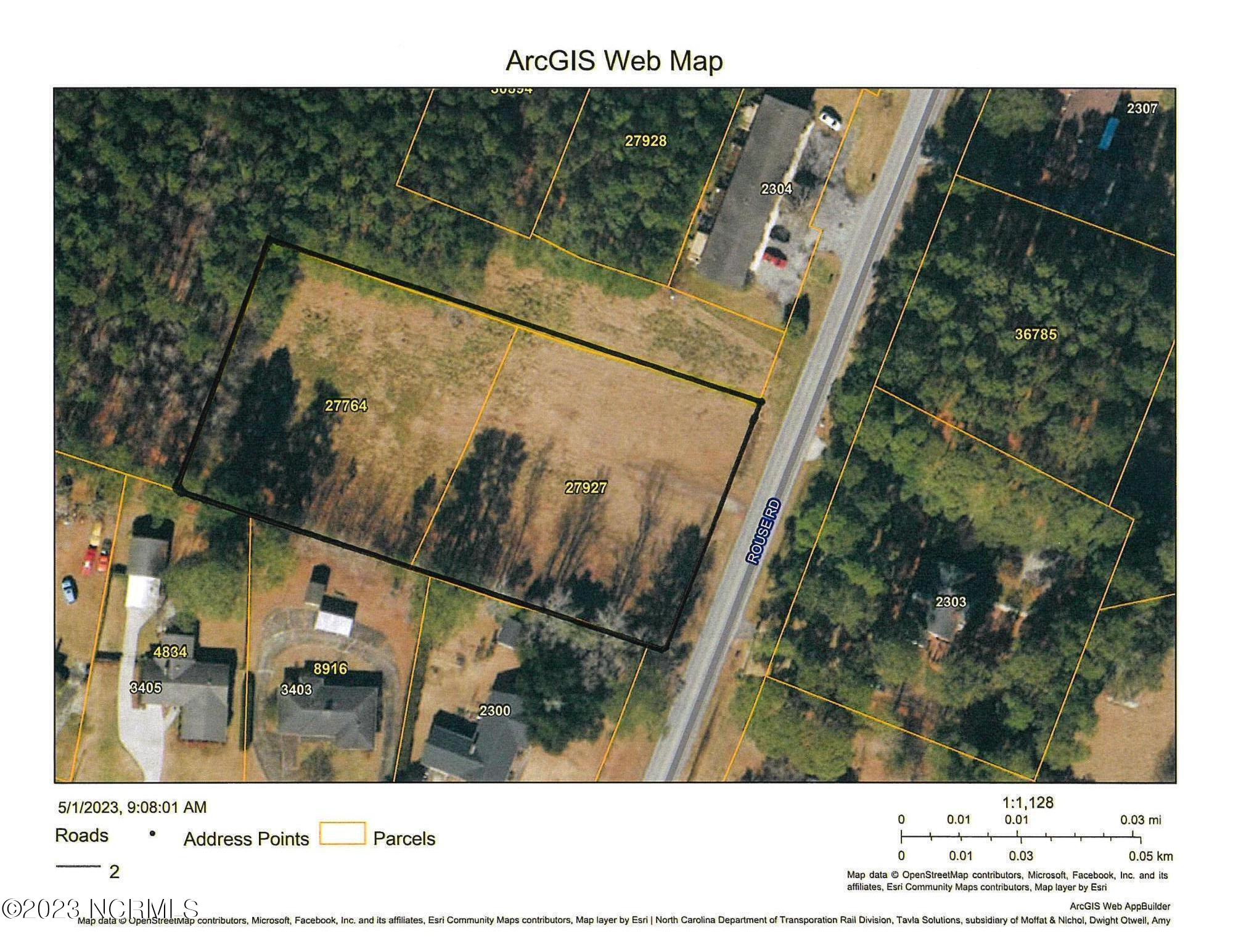 1572 Rouse Road Kinston, NC 28504 - Photo 2 of 2 Arieal