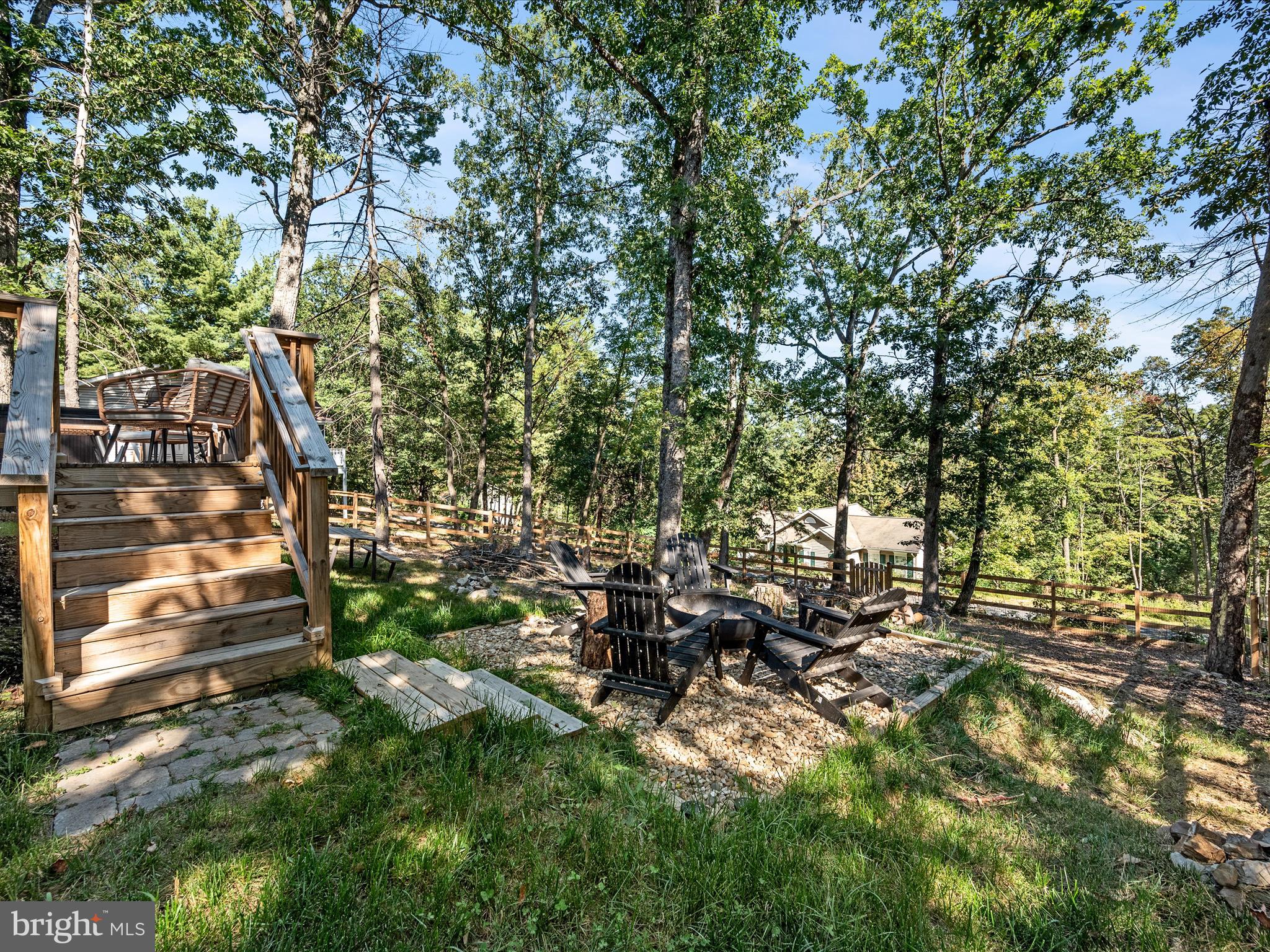 8650 Supinlick Ridge Road Mount Jackson, VA 22842 - Photo 35 of 62 a view of outdoor space with seating area