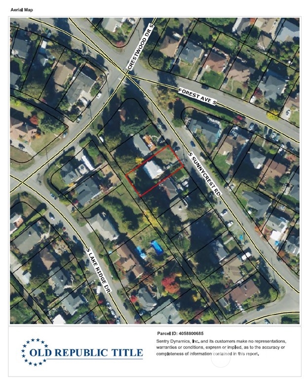 7513 South Sunnycrest Road Seattle, WA 98178 - Photo 2 of 16 a black and white photo of a city