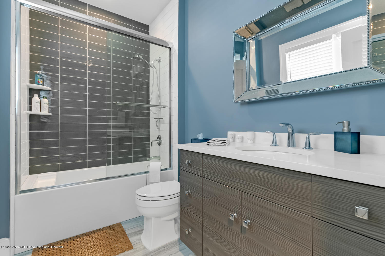 1008 Forrest Road Brielle, NJ 08730 - Photo 33 of 81 a bathroom with a sink a toilet and shower