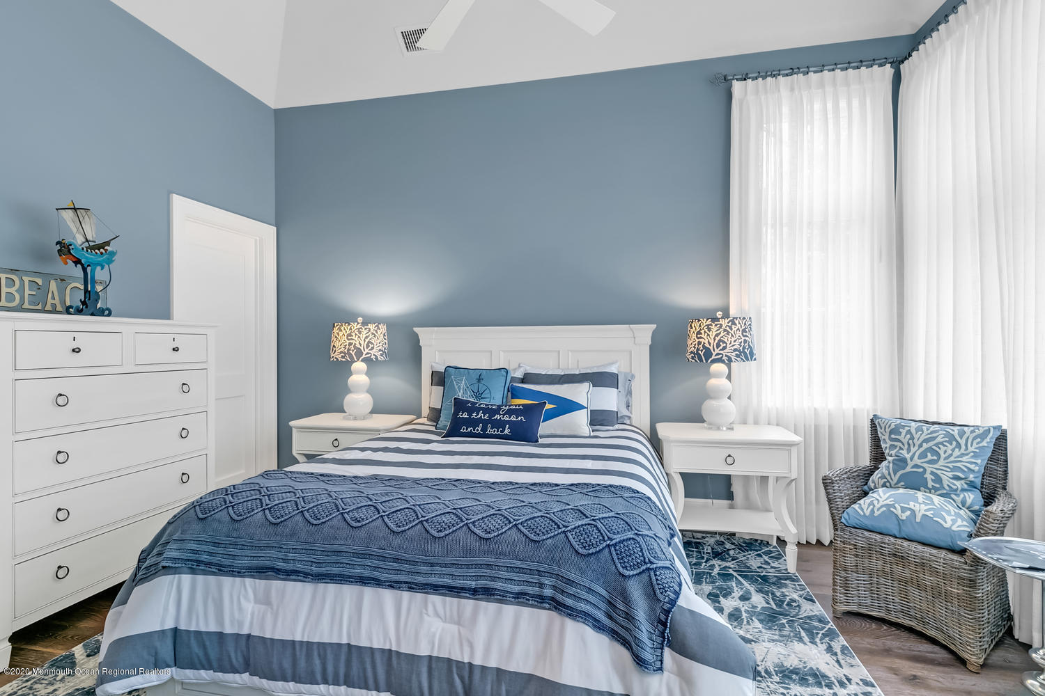 1008 Forrest Road Brielle, NJ 08730 - Photo 36 of 81 a bedroom with a bed and a couch