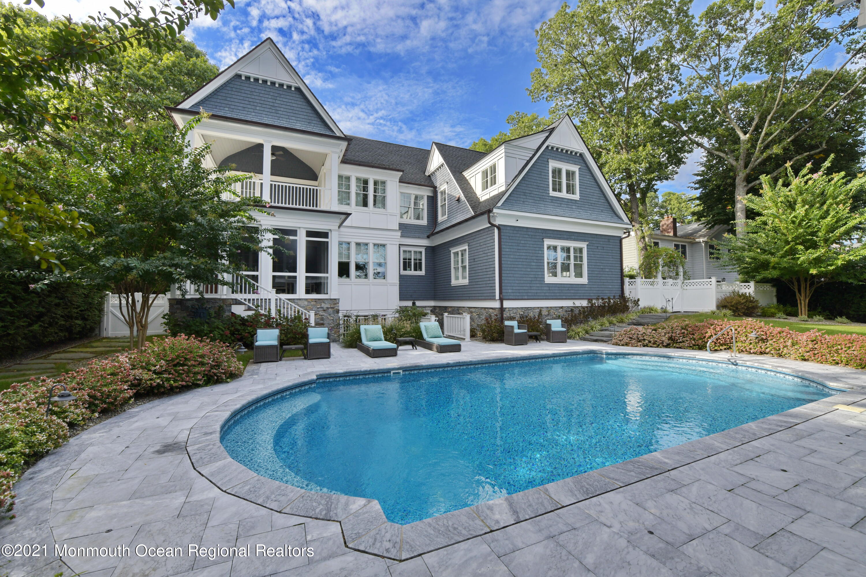 1008 Forrest Road Brielle, NJ 08730 - Photo 54 of 81 a front view of a house with swimming pool