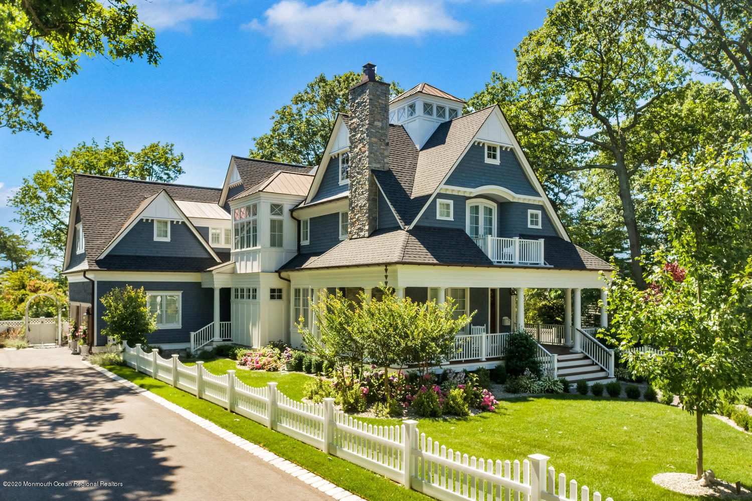 1008 Forrest Road Brielle, NJ 08730 - Photo 62 of 81 a front view of a house with garden