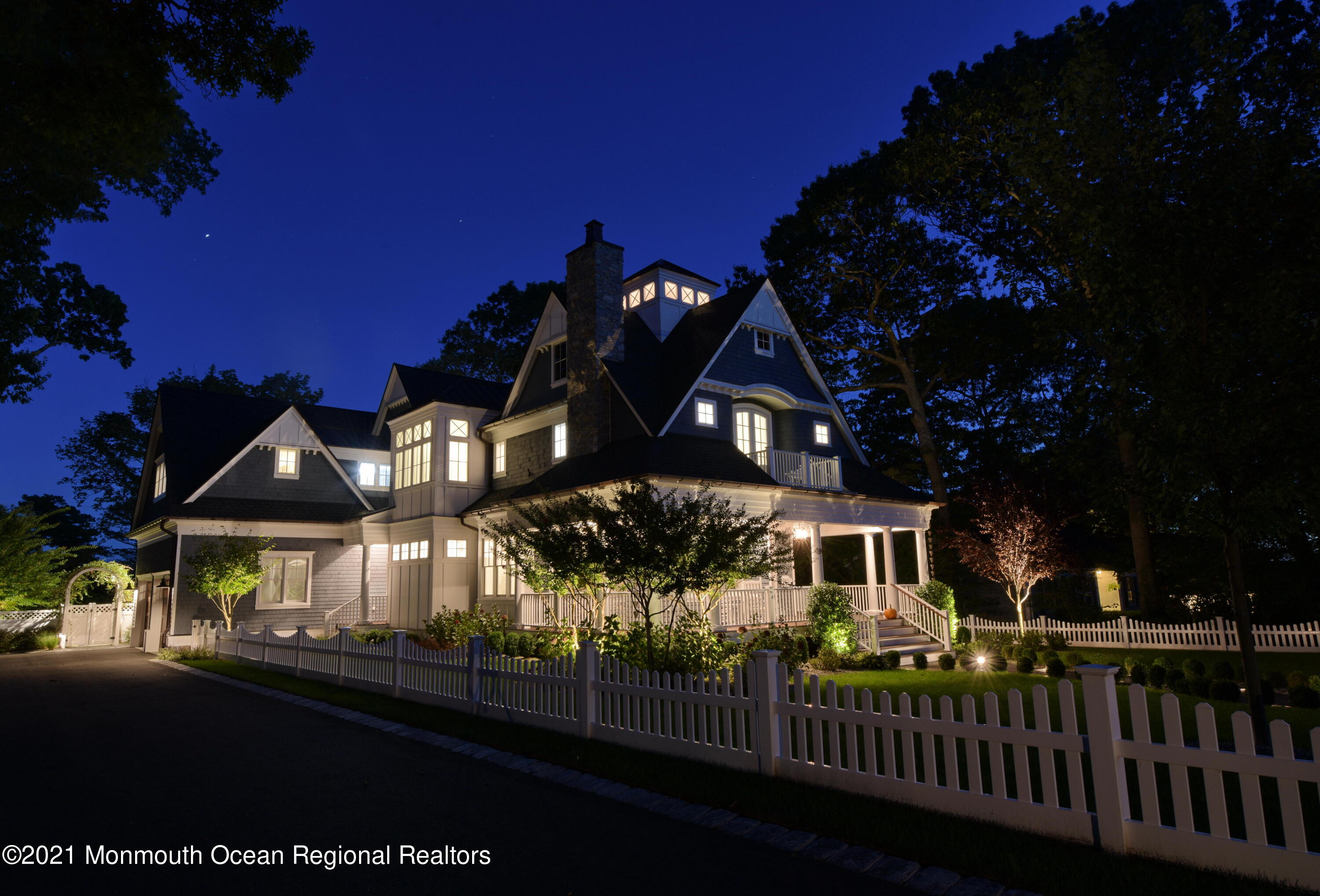 1008 Forrest Road Brielle, NJ 08730 - Photo 70 of 81 a front view of house yard and outdoor seating
