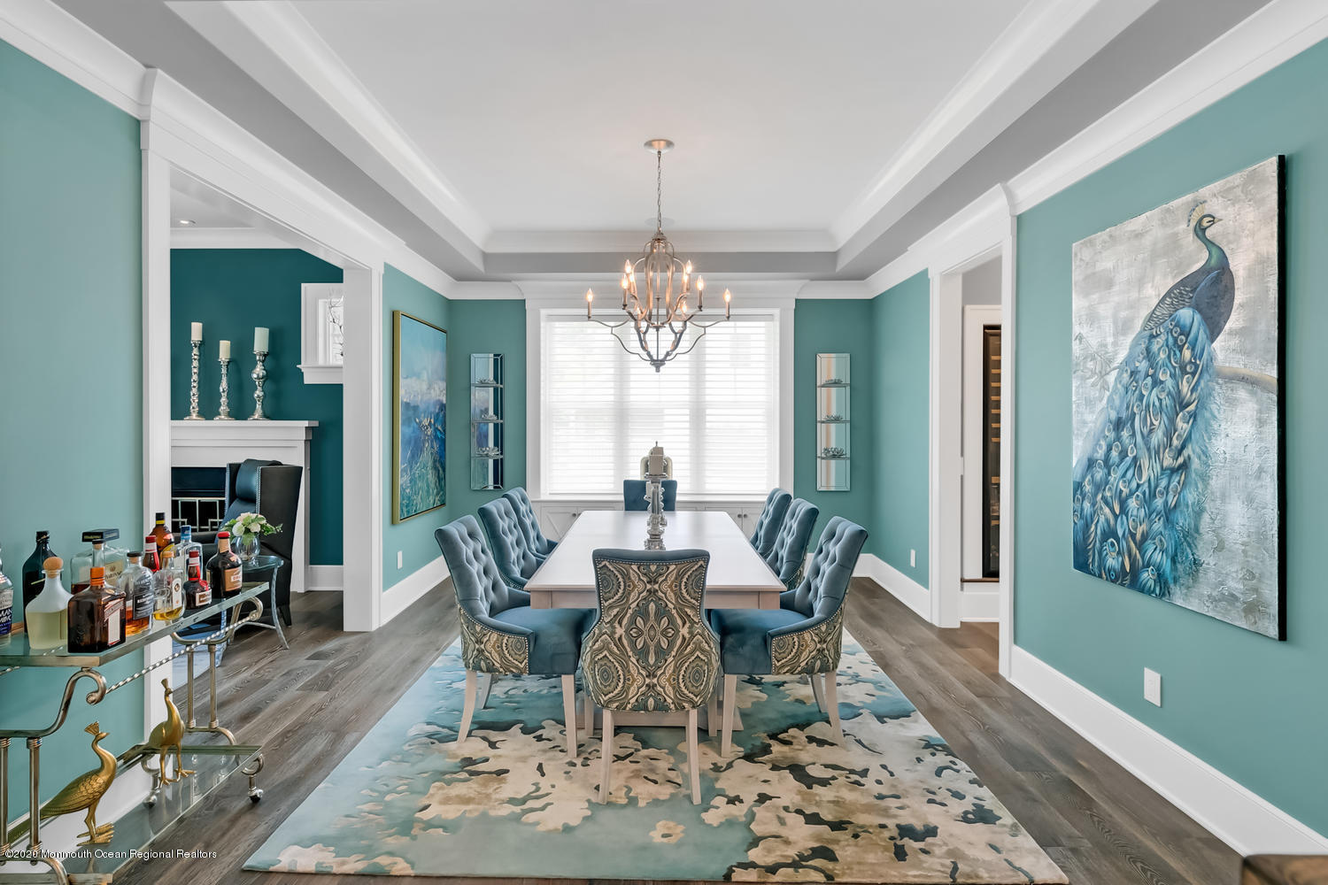 1008 Forrest Road Brielle, NJ 08730 - Photo 8 of 81 a view of a dining room with furniture window and wooden floor