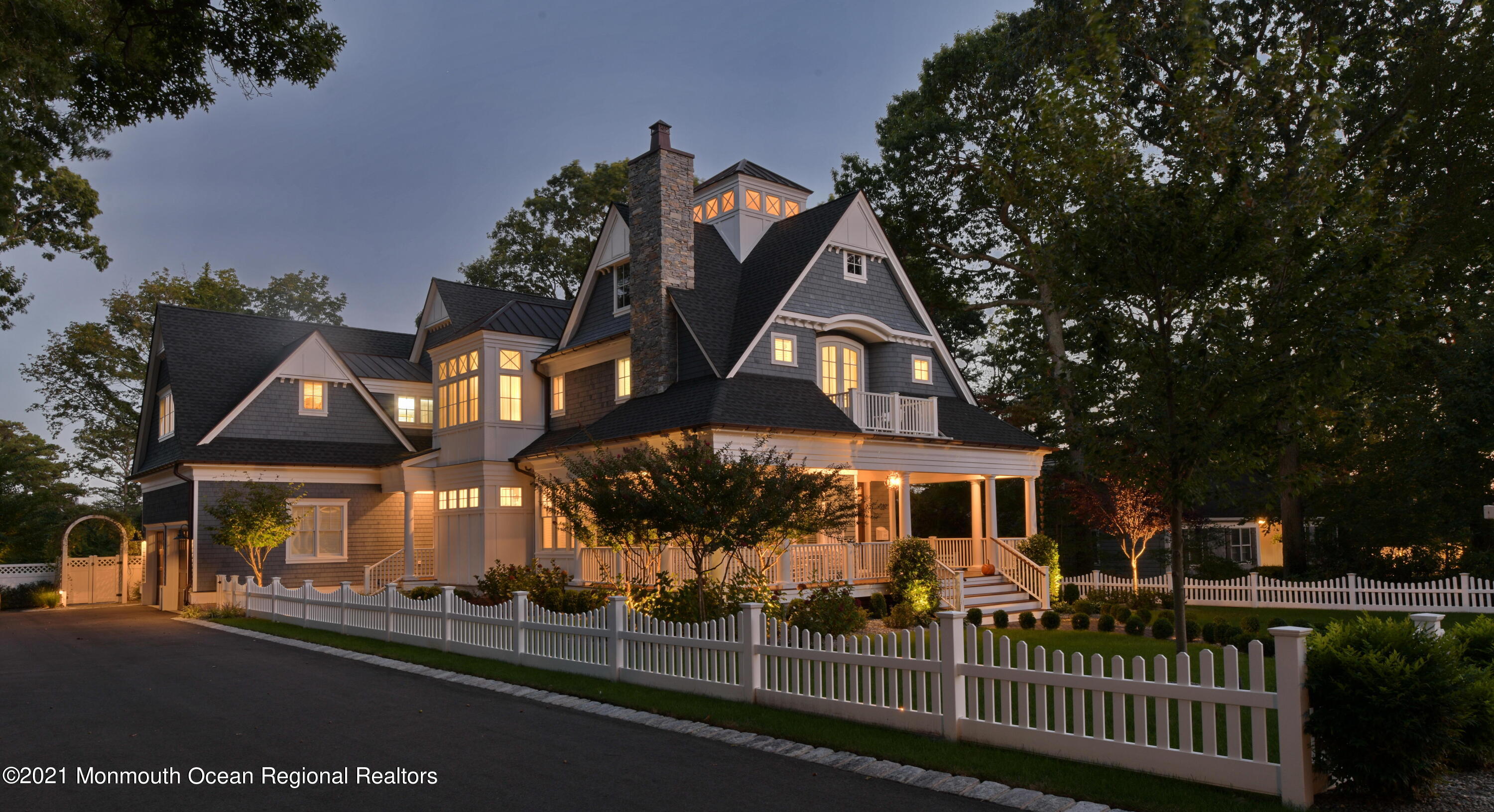 1008 Forrest Road Brielle, NJ 08730 - Photo 71 of 81 front view of a house with a yard