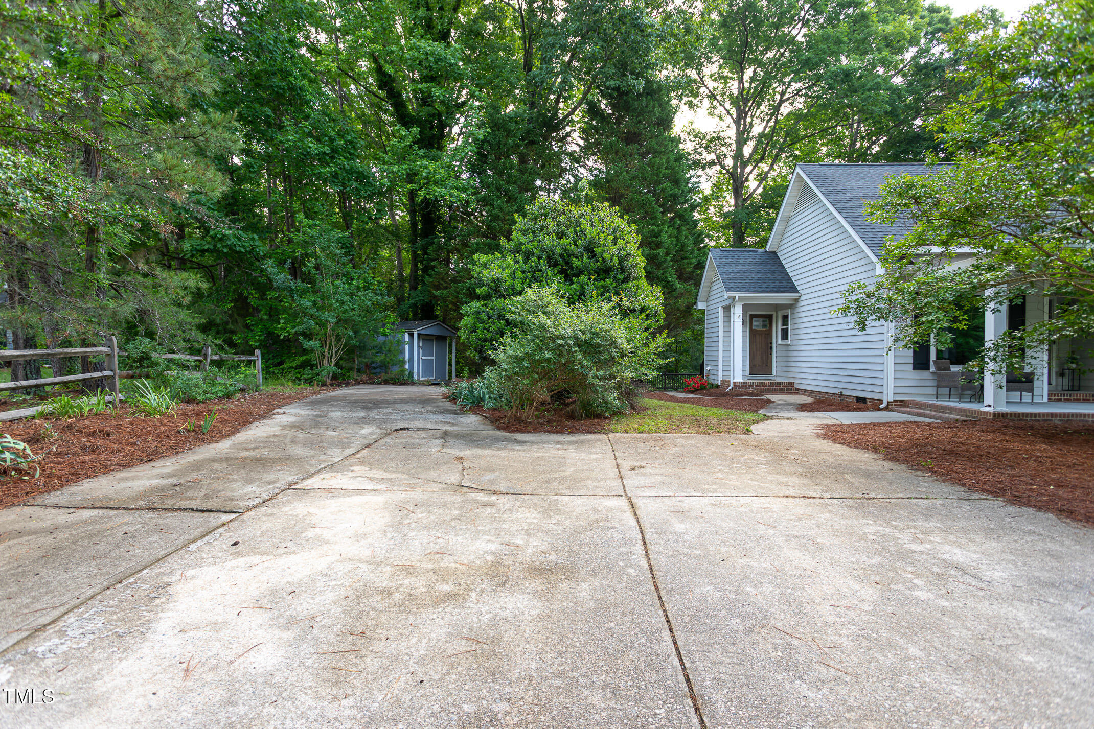 175 Fox Run Road Youngsville, NC 27596 - Photo 36 of 44 Long Driveway