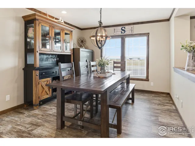 a view of empty room