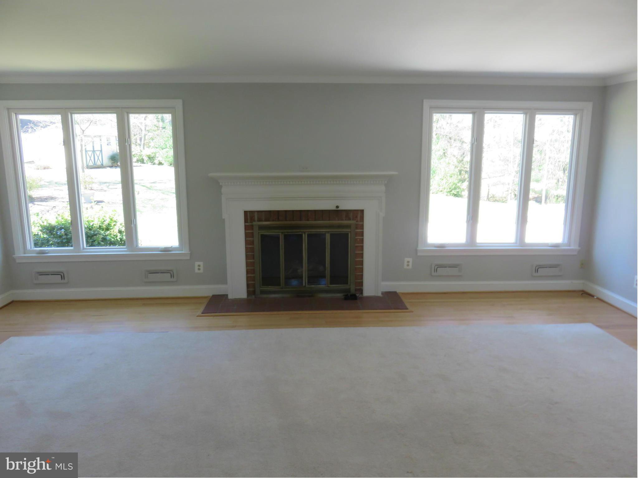 1902 Pot Spring Road Lutherville-Timonium, MD 21093 - Photo 6 of 30 LIVING ROOM WITH GAS FIREPLACE