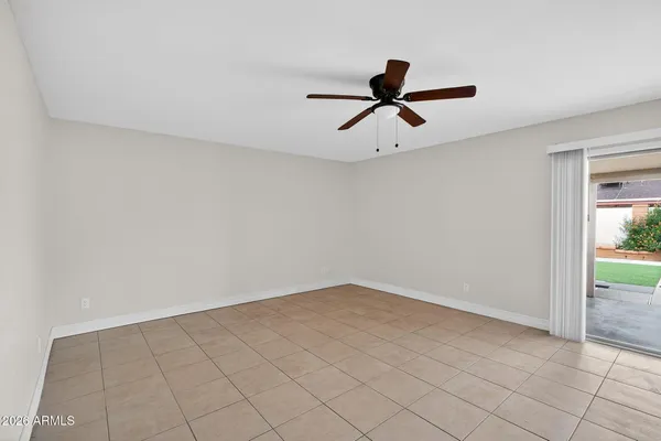 a view of empty room