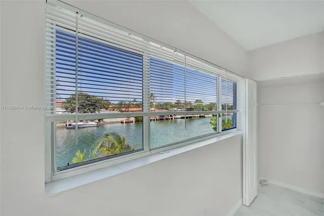 a view of a room with window