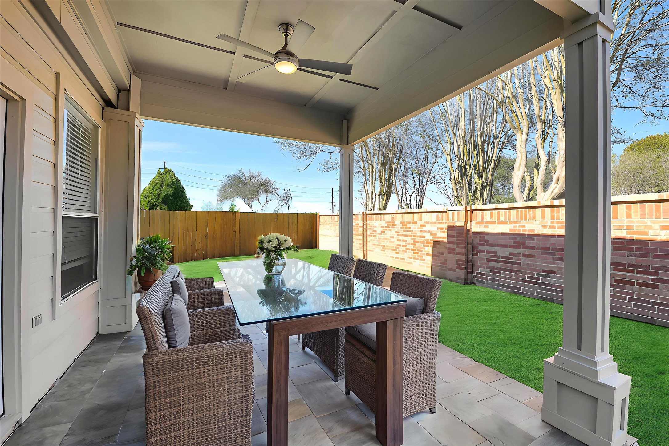 12426 Shadowpoint Drive Houston, TX 77082 - Photo 35 of 42 a view of an outdoor space with furniture