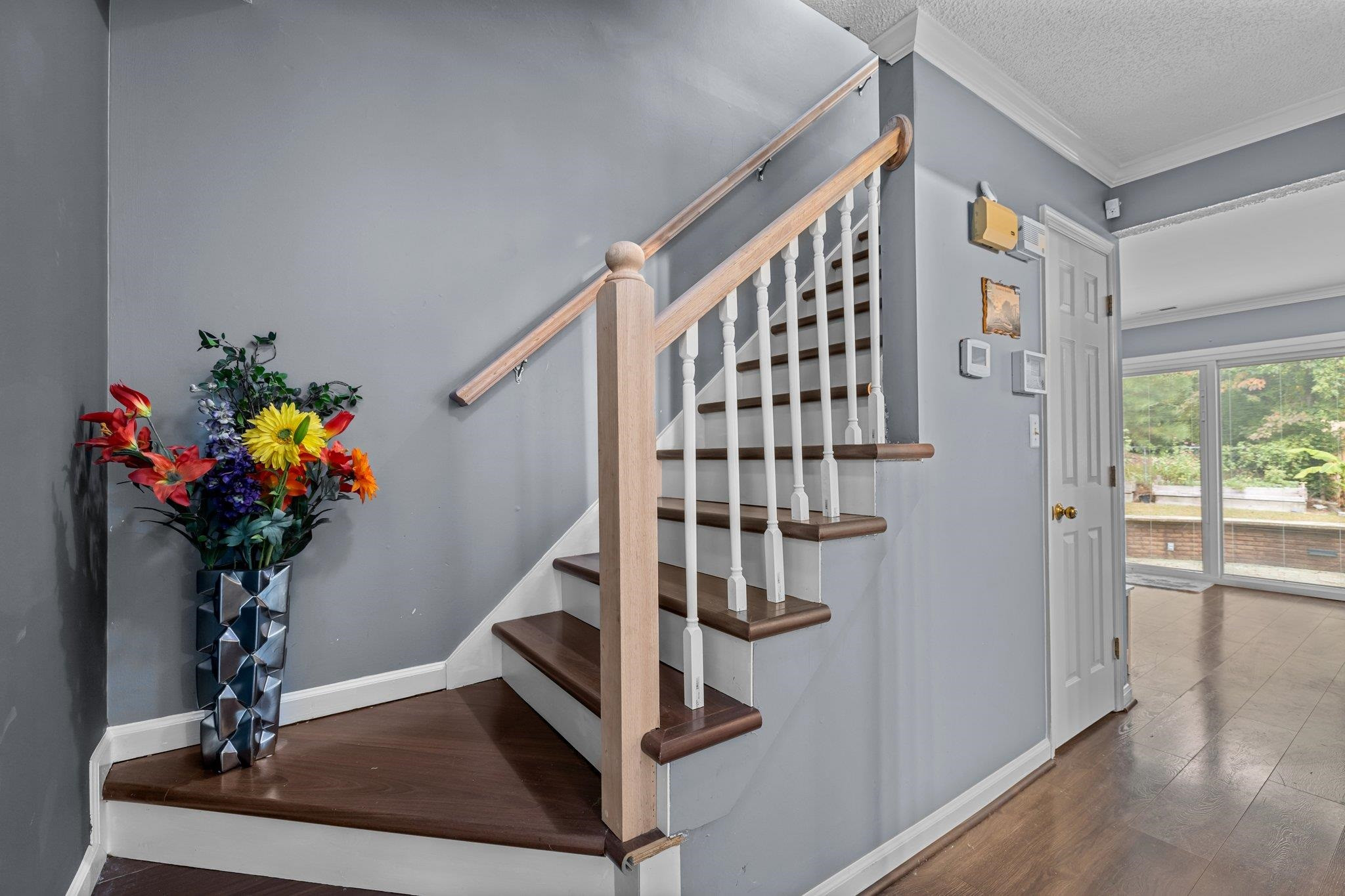 2208 Dobbin Place Raleigh, NC 27604 - Photo 21 of 42 a view of entryway with a flower pot