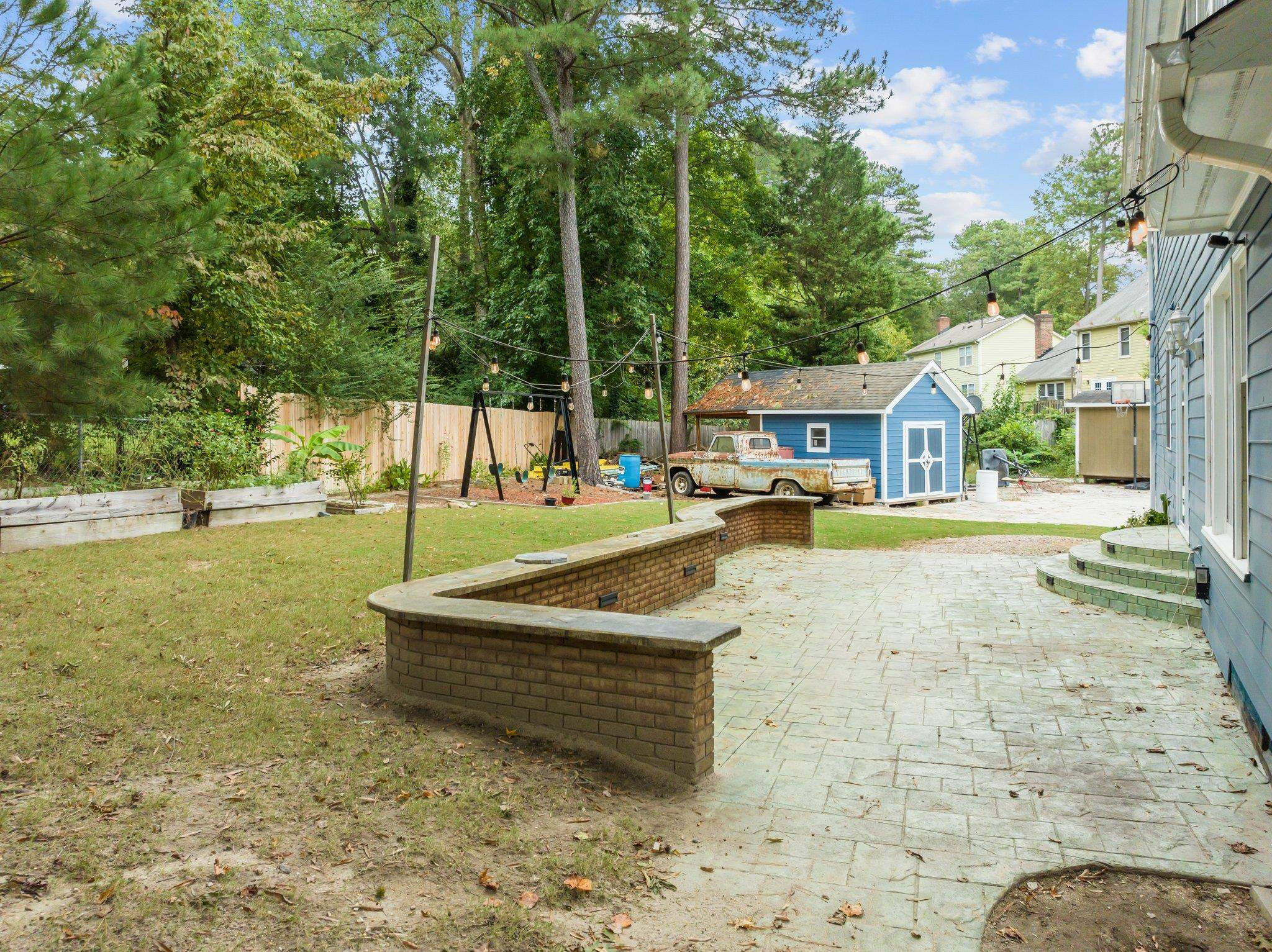 2208 Dobbin Place Raleigh, NC 27604 - Photo 34 of 42 a view of a playground with basketball court