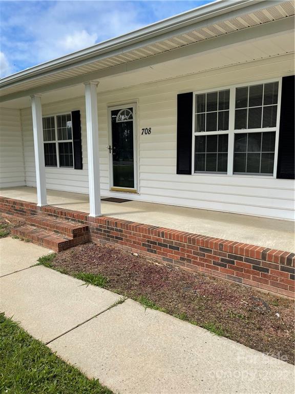 708 Patrick Road Gastonia, NC 28056 - Photo 2 of 15 a black and white photo of a house