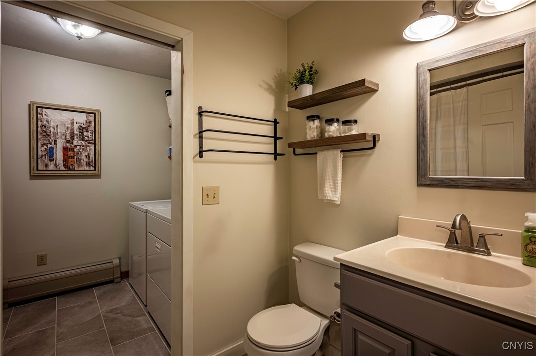 2414 South Shore Road Webb, NY 13420 - Photo 15 of 34 1st Floor Full Bath with Laundry Room