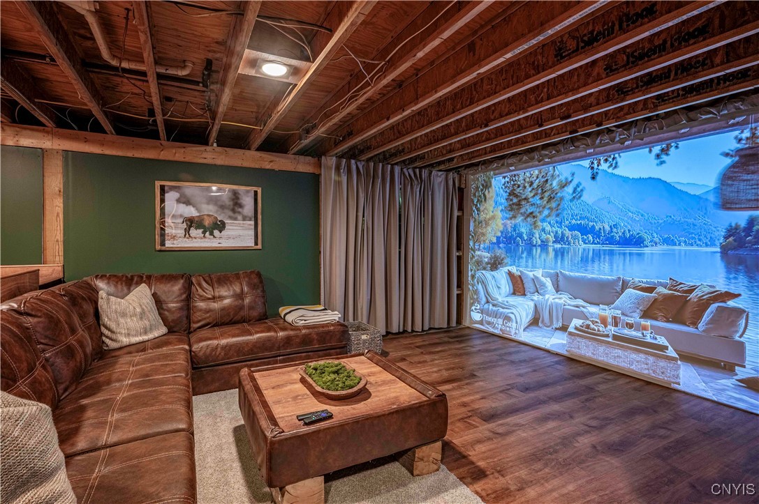 2414 South Shore Road Webb, NY 13420 - Photo 19 of 34 Lower Level Theater Area